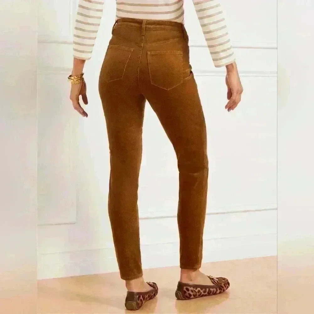 Talbots Stretch Corduroy Jeggings SIZE 8P - Picture 2 of 10